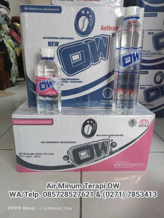 Air Minum Ow Oksigen Tinggi Lazada Indonesia 