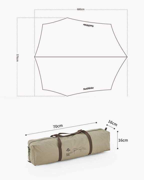 ทาร์ป-ฟรายชีท-naturehike-cloud-marine-รองรับ-8-10-คน-พร้อมส่งทันที-สินค้าประกันร้าน
