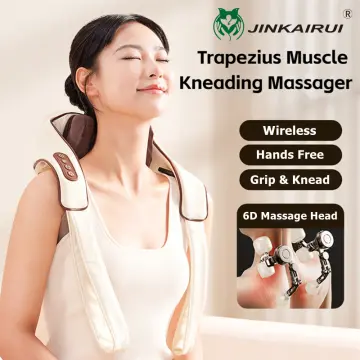 Neck Massager For Pain Relief Rechargeable Trapezius Muscle