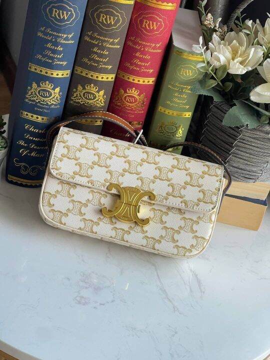 CELINE TRIOMPHE SHOULDER BAG IN TRIOMPHE Lazada.co.th