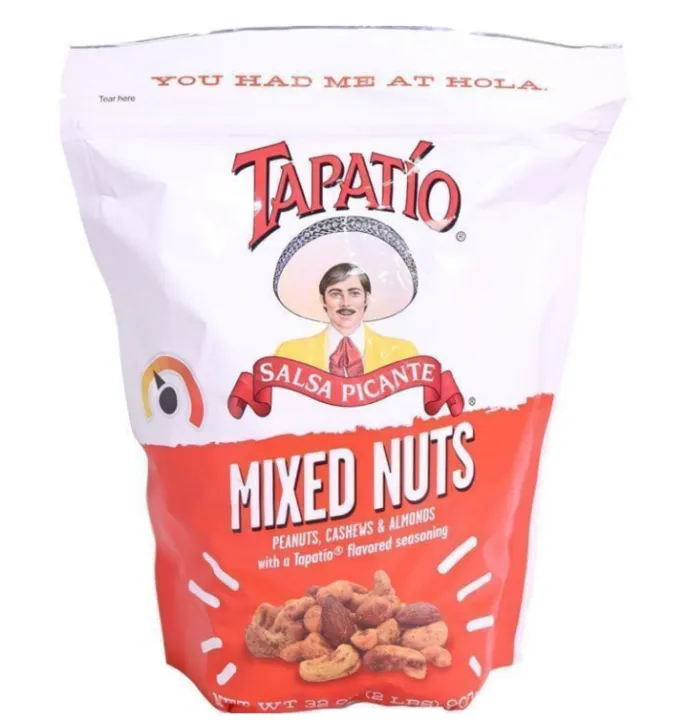 Tapatio Mixed Nuts Peanuts Cashews & Almonds with A Tapatio 32oz Lazada PH