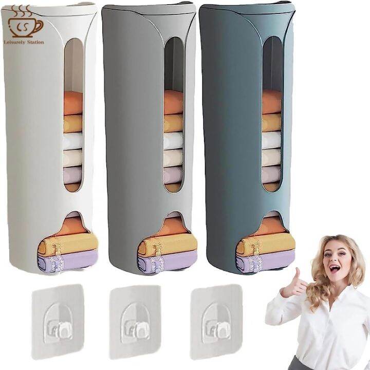 WallMounted Underwear Storage Box Closet Underwear Panties Socks