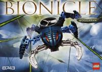 (Retired set ปี 2005) Lego Bionicle แท้ 8743 Visorak Boggarak