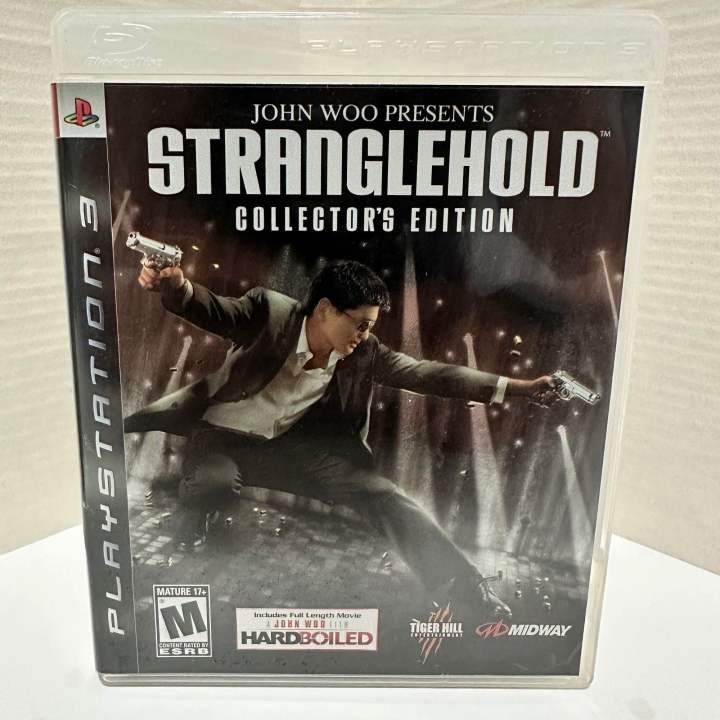 PS3 Games John Woo Presents Stranglehold Collectors Edition R1 ESRB