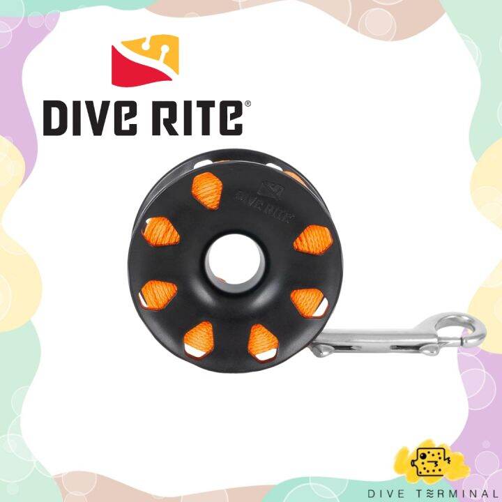 Finger spool 120 ft (37 m) reel เชือกดำน้ำ Dive rite Lazada.co.th