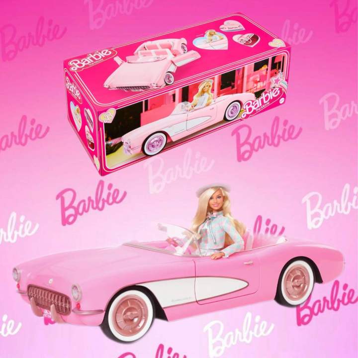 barbie-the-movie-pink-corvette-convertible-รถบาร์บี้-เปิดประทุนสีชมพู-รุ่น-hpk02