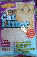 ทรายแมวคิทตัท ยี่ห้อ Catty Cat Cat Litter Crystal  ขนาด5ลิตร (1ถุง)