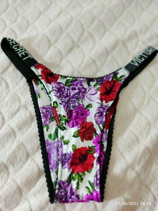 Victoria's Secret Logo Brazilian Panty Silk Size Small Lazada PH