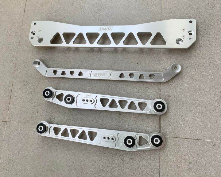 BWR Subframe Tiebar LCA Lower Control Arm Set for Honda Civic 1996 1997