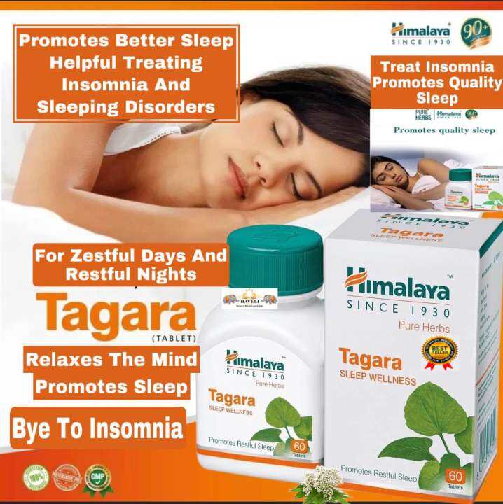 Himalaya Tagara Sleep Wellness Ideal For Insomnia Promotes Better Sleep