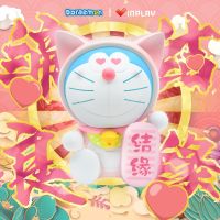 (พร้อมส่ง) Inplay Doraemon Maneki Neko. ตุ๊กตา โมเดล โดเรม่อน แมวกวัก