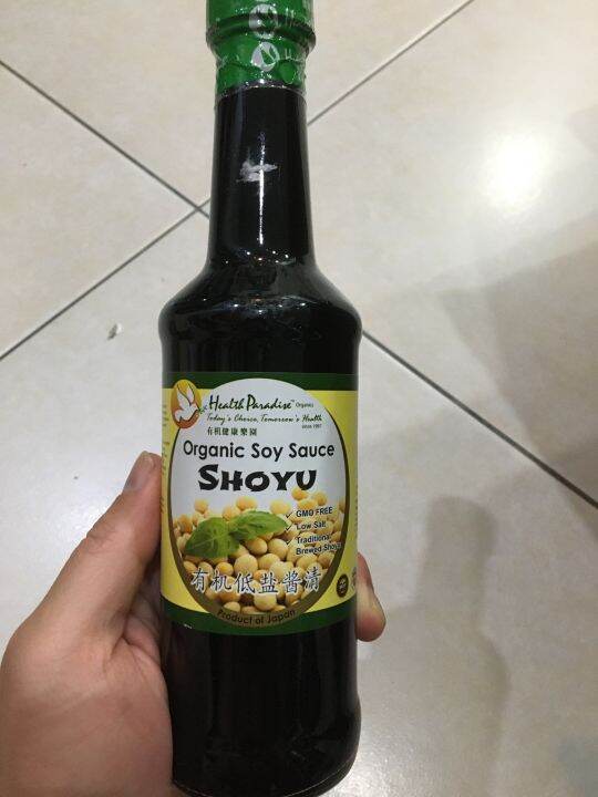 Organic soy sauce shoyu ( JAPAN ) 315ml Lazada