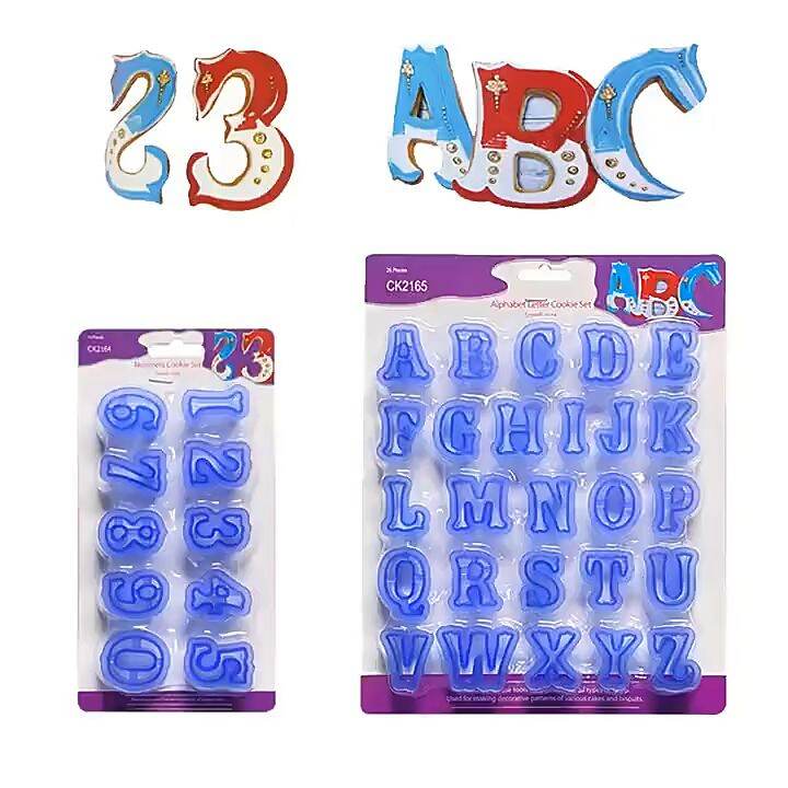 Big Alphabet Cutter Big Size Alphabet Fondant Cutter Cookie Cutter Letter Cake Shape Cutter
