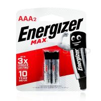 ถ่านอัลคาไลน์ Energizer Max ขนาด AAA 1.5V Alkaline Batteries (LR03)