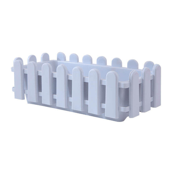 Fence Flower Pot Fence Long Extra Large Thickened Planting Box ...