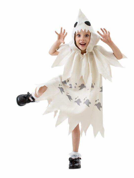 Fast shipping Halloween New Naughty Little Ghost Children Stage Performance Costumes