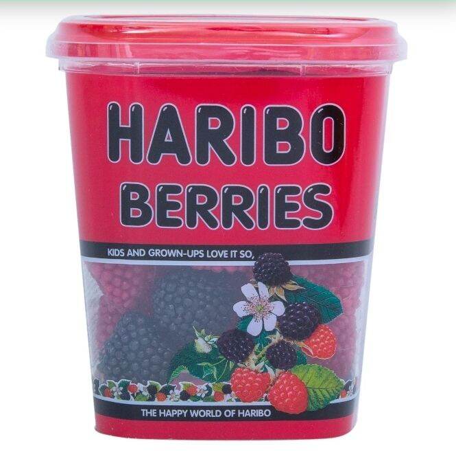 ฮาริโบ เบอร์รี่ เยลลี่กระปุก Haribo Berries Gummi Box 175g | Lazada.co.th