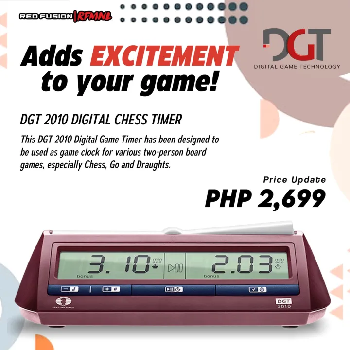 DGT 2010 Digital Chess Clock Lazada PH