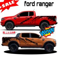 สติ๊กเกอร์แต่งรถกระบะ สติกเกอร์แต่งรถ ford สติกเกอร์ลายโคลนสาด ford ranger