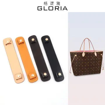 Bag Strap For LV Neverfull Underarm Shorten Straps Handbag Handle Shoulder  Belts 100% Geunnie Leather