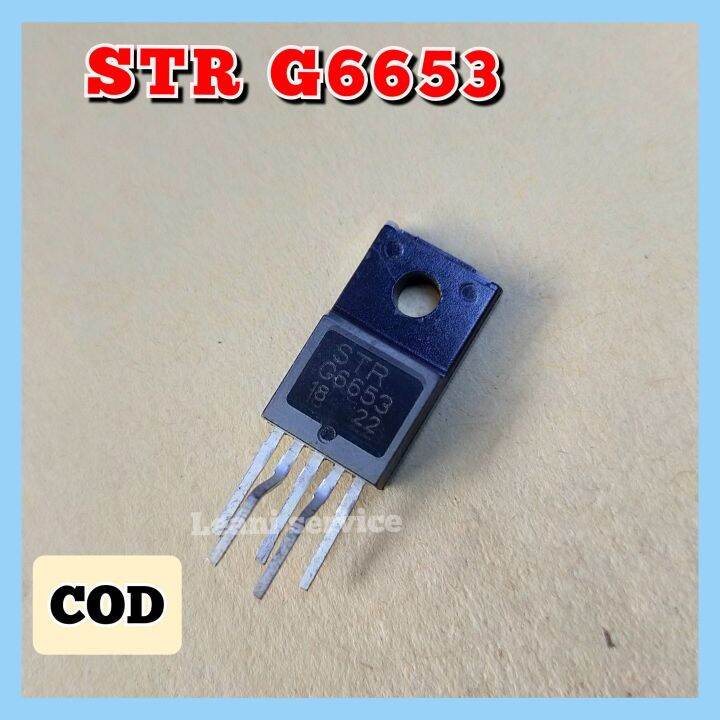 STR G6653 IC Regulator POWERSUPLAY SWICHING TV TABUNG. | Lazada Indonesia