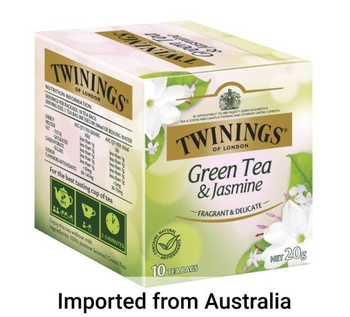 Twinings Green Tea & Jasmine 10pk Lazada PH