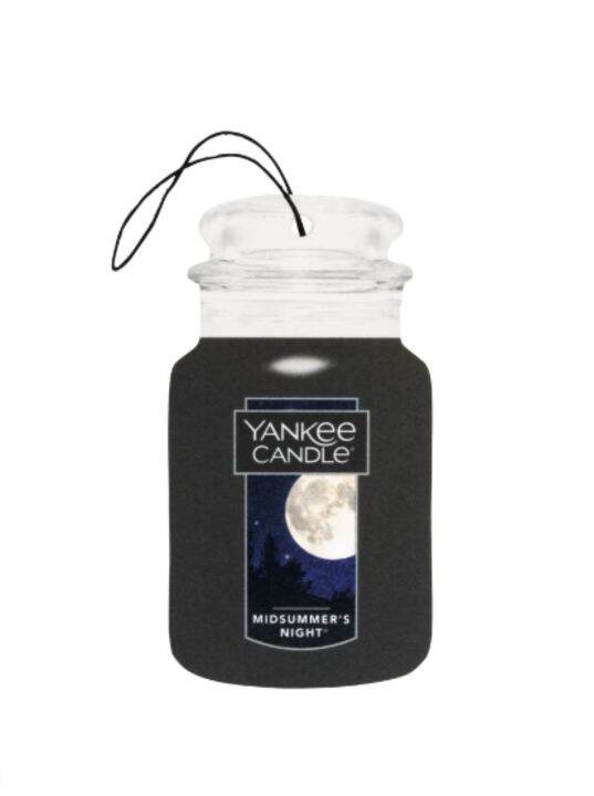 ขายของแท้เท่านั้น-yankee-candle-car-jar-paper-freshener-แผ่นหอมปรับอากาศแยงกี้-luxury-brand-แผ่นหอมสุดฮิตจากอเมริกา