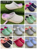 รองเท้าหัวโต Crocs Lite Ride 36-40 ใส่สบาย ชาย-หญิง วัสดุผลิตจากยางแท้ 100%