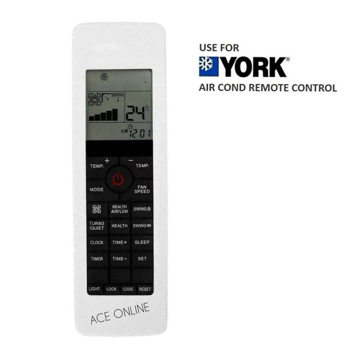 YORK AIR CONDITIONER REMOTE CONTROL Lazada