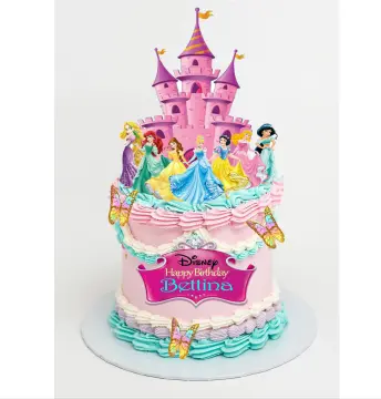 Disney Princess: Free Printable Cake Toppers. - Oh My Fiesta! in english