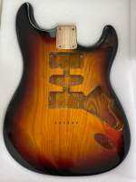 Guitar Sunburst 2 pcs Ash Hardtail ST Body