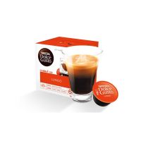 NESCAFE DOLCE GUSTO แคปซูลกาแฟ LUNGO ลุงโก Exp5/24แคปซูลกาแฟคั่วบด 16 แคปซูล 1 กล่อง กล่องส้ม