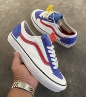 Vans Style 36 (size37-44) White Blue Red