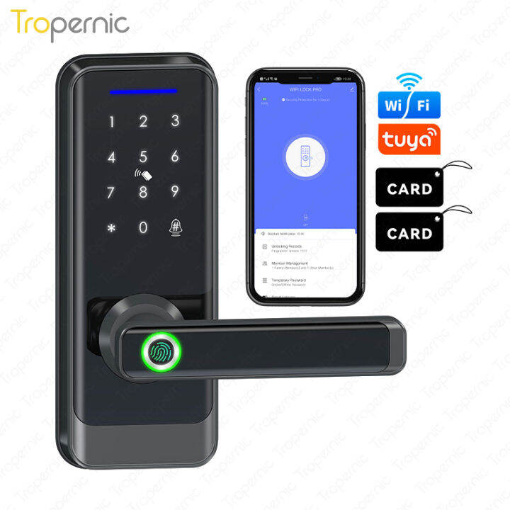 Smart Door Lock TTLOCK APP Digital Password Lock with Biometric