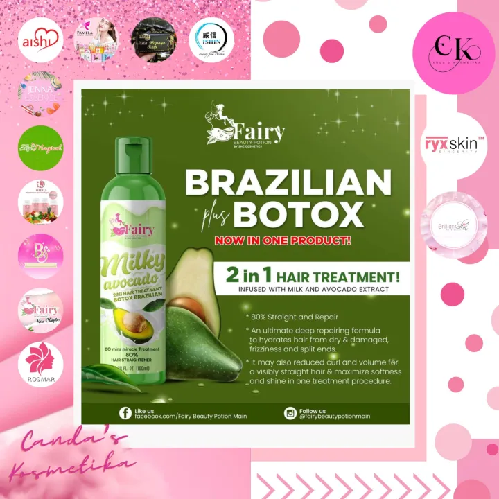 Milky Avocado 2 in 1 Hair Miracle Treatment Botox Brazillian | Lazada PH