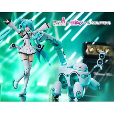 [Kotobukiya] Frame Music Girl Hatsune Miku [MARUTTOYS Ver.] & Tamotu [MIKU Ver.]