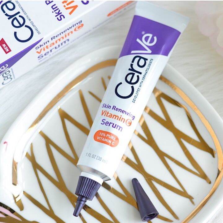 CeraVe Vitamin C Serum 1oz (30ml) Provides antioxidant benefits and