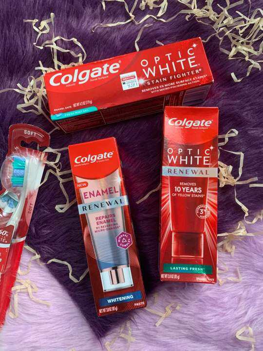 Colgate Optic Formula Toothpaste Lazada PH