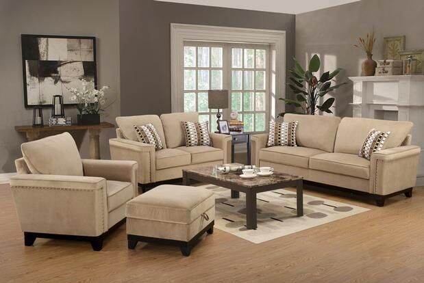 satu set sofa living room 2.2.1+meja dan stoll | Lazada Indonesia