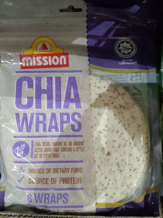 MISSION WRAPS CHIA 8CT (PHIL) 124563 Lazada PH