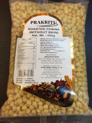 Prakriti ROASTED CHANNA WHOLE WITHOUT SKIN 500g