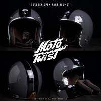 MOTOTWIST หมวกกันน็อคแบรนด์ไทยงานคุณภาพ รุ่น ODYSSEY สีเทา NARDO JET โครเมียม ไซส์ S-XXL