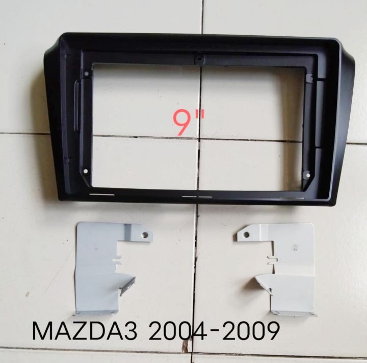 หน้ากากวิทยุ MAZDA 3 ปี 2004-2008 สำหรับเปลี่ยนจอ Android 9"