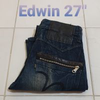 ยีนส์ใหม่ ยี่ห้อ Edwin เอว 27 นิ้ว