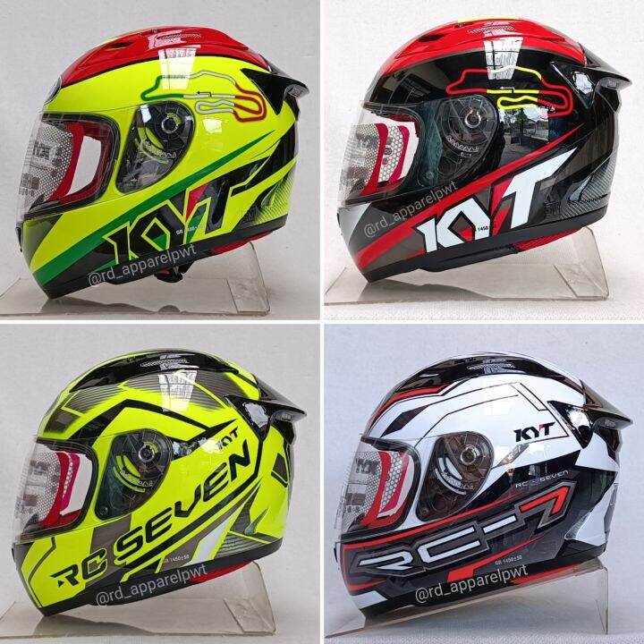 kyt rc seven helm kyt rc7 original fulface Lazada Indonesia