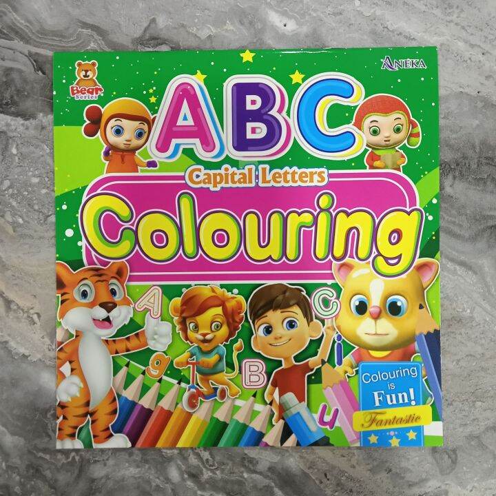 ABC CAPITAL LETTERS COLOURING | Lazada