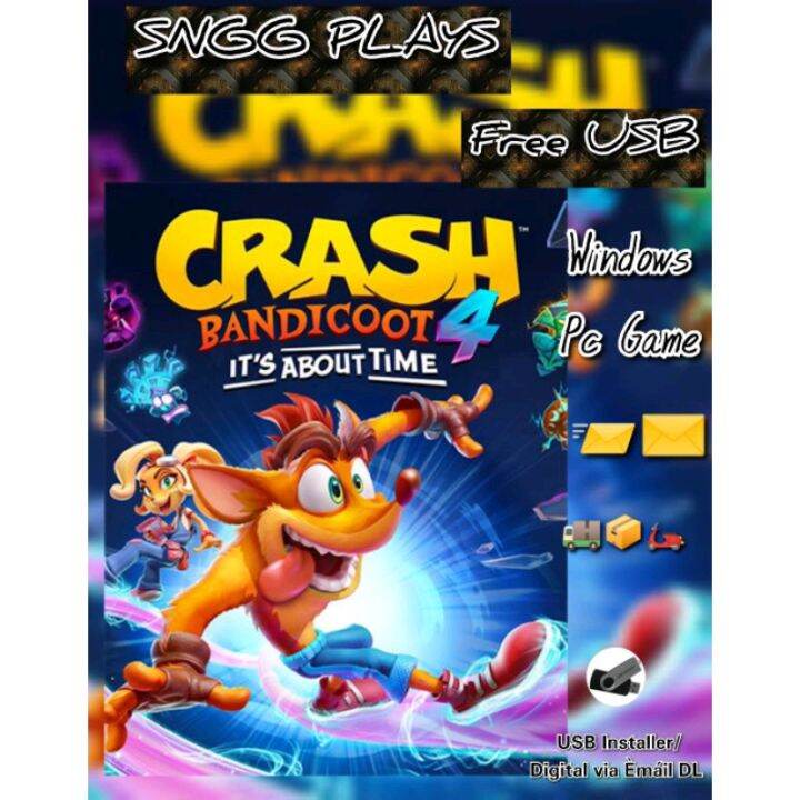 Crash Bandicoot 4 It’s About Time / PC Game Installer Lazada PH