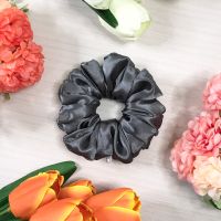 ยางรัดผม scrunchie รหัส P094 สี Slate Grey