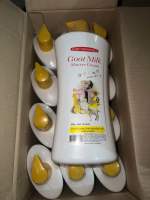 12 ชิ้น /สบู่ ครีมอาบน้ำ ผสมนมแพะ แคร์บิว Carebeau Goat Milk Shower Cream / 1000 g.