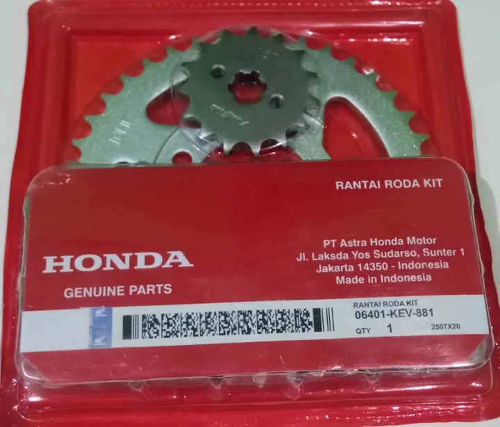 gear set honda supra x lama original Lazada Indonesia